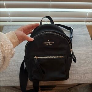 Kate Spade Black Backpack